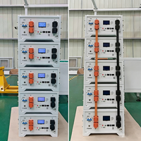 Venta de Fábrica al Mejor Precio, Paquete de Baterías de Iones de Litio LiFePO4 GLR-314 de 51.2V, Montaje en Rack, Apilable, CAN Todo en Uno, Energía de 16-241KWh