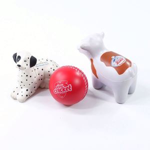 Ballons anti-stress personnalisés en PU, vente en gros, pour cadeaux promotionnels pour adultes - Product Image 2