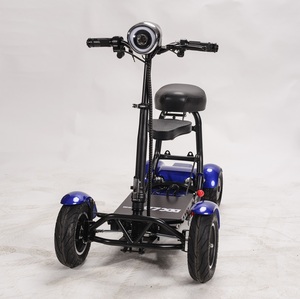 Trottinette Électrique Pliable Adulte à 4 Roues, Voiturette de Golf Électrique avec Siège - Product Image 2