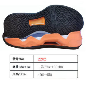 Suelas de Zapatos para Hombre de TPU y Goma Ligeras, Color Naranja, Antideslizantes, Resistentes a Impactos y al Agua, 2cm Kezhi, Buen Precio - Product Image 2