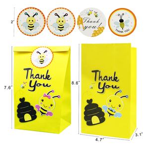 <span class=keywords><strong>Kraft</strong></span> <span class=keywords><strong>blanc</strong></span> personnalisé sac à provisions en papier pour bonbons avec logo - Product Image 5