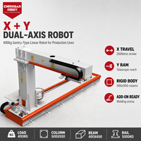 Robot cartésien à bras articulé robuste, robot linéaire à double axe extensible pour le soudage industriel et les travaux de transfert
