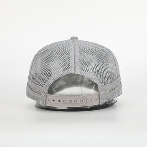 Haute qualité marque Design femmes chauffeur de camion casquette avant 5 panneaux motif à carreaux en cuir Patch à la mode chapeaux plage - Product Image 5