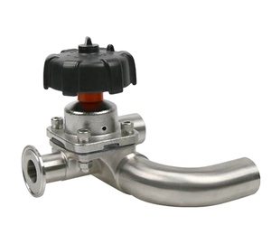 Thép Không Gỉ Chất Lượng Cao U Hình Dạng Ba Cách Điều Khiển Bằng Tay Van Màng - Product Image 1