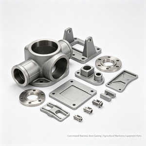 Pièces métalliques en fonte d'acier inoxydable personnalisées, pièces de machines agricoles, pièces de machines de fonderie - Product Image 2