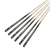 Queue de billard professionnelle de 10 mm, manche en frêne 3/4 avec joint en acier inoxydable et embout en peau de porc de qualité supérieure, queues de billard predator, bâton de queue de billard