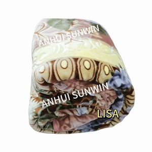 Vente en gros <span class=keywords><strong>Couverture</strong></span> américaine en vison de Dubaï Couvertures de lit double bon marché Couvertures raschel épaisses de haute qualité pour l'hiver King Size 4kg 6kg - Product Image 5