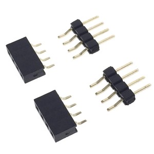 M22-5330505 5ポジション オス型水平SMTストレート、メス型垂直ナイロンハウジング、金メッキ真鍮銅RoHSピンPCBコネクタ - Product Image 1