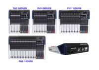 Mélangeur audio numérique à 12 canaux avec 99 effets DSP intégrés et réverbération pour le mixage professionnel