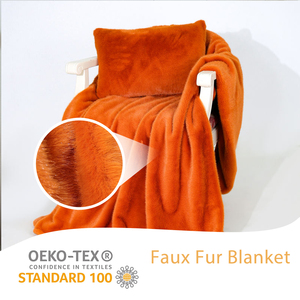 <span class=keywords><strong>Plaid</strong></span> en <span class=keywords><strong>fausse</strong></span> <span class=keywords><strong>fourrure</strong></span> de luxe, haute capacité de rétention de chaleur, carré, taille complète, <span class=keywords><strong>plaid</strong></span> en <span class=keywords><strong>fausse</strong></span> <span class=keywords><strong>fourrure</strong></span> - Product Image 1