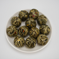 Vente en gros de boules à thé chinoises faites à la main, fleurs santé, beauté orientale, thé fleuri