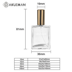 30ml 50ml custom cosmetic sticker <b>perfume</b> glass bottle logo label - Product Image 4