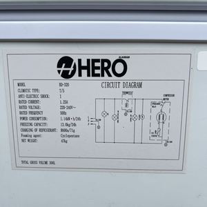 Congelador Horizontal Blanco de 320L, Marca Iraq, con Condensador Externo Rápido, Puerta Corredera de Vidrio, Luz y Cerradura - Product Image 6