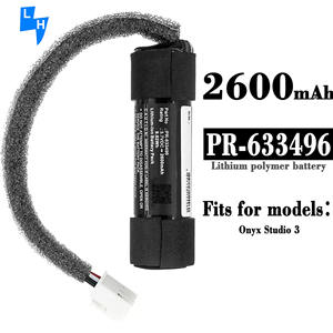 Baterai Ponsel Berkualitas Tinggi OEM PR-633496 3.7V 2600mAh untuk Speaker Pengganti 0nyx Studio 3 - Product Image 6