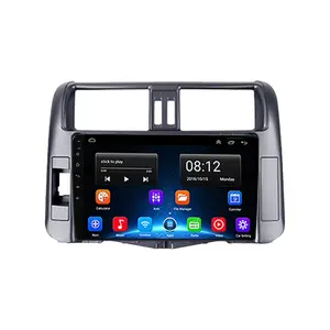 GRANDnavi 2 din 9 inch univers android car radio player audio gps stereo for Toyota Prado 2010-2013 car dvd player carplay