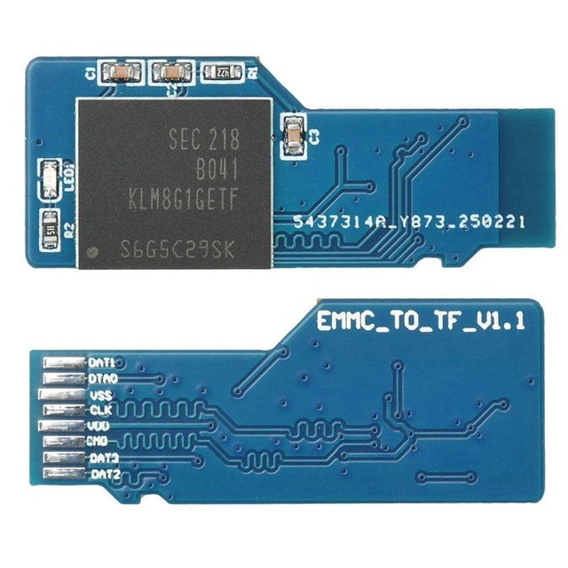 Original EMMC to TF Card Module BGA153 BGA169 USB 3.0 High Speed Data Transfer HS400 Interface in Stock