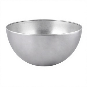 Bol à fruits en acier inoxydable écologique design vintage bol à collation paresseux créatif avec technique de coupe de fleurs polies - Product Image 1