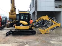 Mini-excavatrice Caterpillar d'occasion Cat304CR de 4 tonnes, fabriquée au Japon, en excellent état, à Shanghai