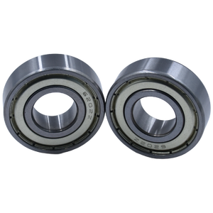 محامل كروية 6202ZZ بسعة تحميل عالية ، هيكل أخدود عميق ، فولاذ طويل العمر للمطاعم ومحلات الطباعة المصنعة في الصين - Product Image 1