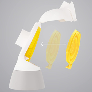 Membrane de vide électrique en silicone pour sans BPA, sans PVC, sans latex, à débit variable, compatible avec PersonalFit Flex - Product Image 2