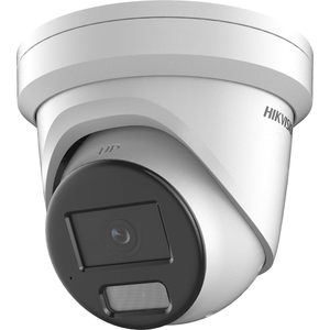 Cámara de Red Tipo Torreta Hikvision ColorVu con Lente de 2.8mm, Sensor de Movimiento, Vigilancia de Seguridad Interior y Exterior - Product Image 1