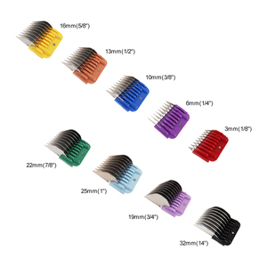 A5 Clipper reemplazo <span class=keywords><strong>Universal</strong></span> Pet corte <span class=keywords><strong>de</strong></span> pelo Clipper guardias 9 unids/set peluquero accesorios <span class=keywords><strong>de</strong></span> corte <span class=keywords><strong>de</strong></span> pelo peine guía para recortadora - Product Image 4