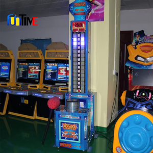 Fábrica al por mayor de monedas martillo rey martillo de potencia boxeo deportes al aire libre máquina de arcade de boxeo - Product Image 4