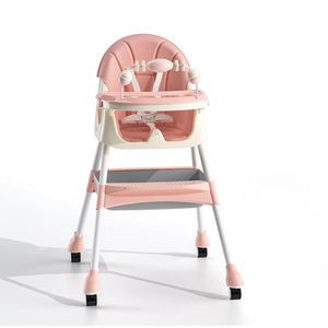 <span class=keywords><strong>Chaise</strong></span> pliante en plastique pour enfants, Stable et sans renversement, rehausseur d'alimentation pour bébé, <span class=keywords><strong>chaise</strong></span> d'alimentation pour bébé - Product Image 2