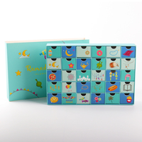 Boîte-cadeau personnalisée pour l'Aïd, chocolat, cosmétiques, soins de la peau, calendrier de l'avent, boîte islamique, boîte du Ramadan, cadeau promotionnel
