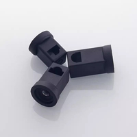 Longyu RG01 Clip de guidage de tige de verrouillage en plastique noir pour armoire, accessoire de verrouillage de tige de verrouillage pour armoire électrique, OEM
