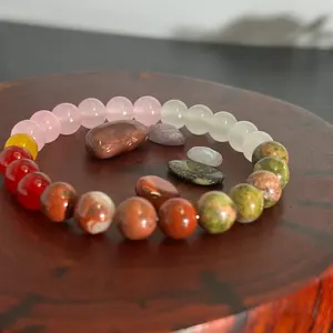 Venta al por mayor <span class=keywords><strong>de</strong></span> pulseras <span class=keywords><strong>de</strong></span> cuentas personalizadas pulseras <span class=keywords><strong>de</strong></span> <span class=keywords><strong>fertilidad</strong></span> pulsera <span class=keywords><strong>de</strong></span> cuentas curativas <span class=keywords><strong>de</strong></span> <span class=keywords><strong>piedra</strong></span> lunar elástica <span class=keywords><strong>de</strong></span> <span class=keywords><strong>piedra</strong></span> natural (KB8586) - Product Image 3