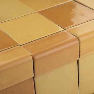 Piastrella Angolare Marocco Ambra 4,5 x 10 cm Lucida con Bordi Irregolari - Product Image 3