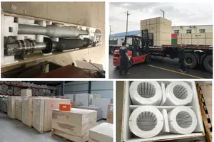 1200/1400/1700c tùy chọn nhiều kích cỡ khu sưởi ấm không khí trơ chân không thiêu kết lò ống quay - Product Image 5