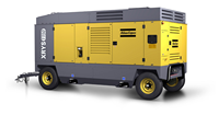 Compresseurs d'air mobiles portables diesel à vis refroidis par air Atlas Copco XAHS 38Kd XAS 58Kd XATS XAHS88 XAHS186 XAHS350 68Kd