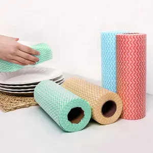 Высококачественная Нетканая ткань для чистки сухих салфеток с логотипом
