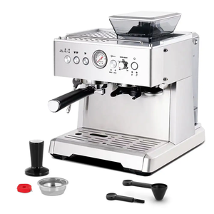 Machine à café 2 en 1 PANCERKA pour la maison, cafetière à piston, machine à cappuccino, latte, expresso - Product Image 4
