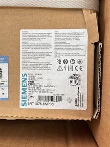 Contactor Siemens 3RT1075-6NP36 Nuevo Original para Sistemas de Control Programable PLC de Automatización Industrial - Product Image 2