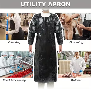 Waterproof Oil Proof <b>Bib</b> <b>Apron</b> Chemical Resistant <b>Apron</b>,Heavy Duty Oil&Chemical Resistant Work <b>Apron</b> for Restaurant, Butcher - Product Image 2