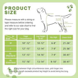 <span class=keywords><strong>Dog</strong></span> <span class=keywords><strong>Pet</strong></span> Venda Quente Joelheiras para Suporte de Joelho Recuperação Pós-Cirurgia e Proteção Conjunta Perna Guardas Trela Do Cão - Product Image 6