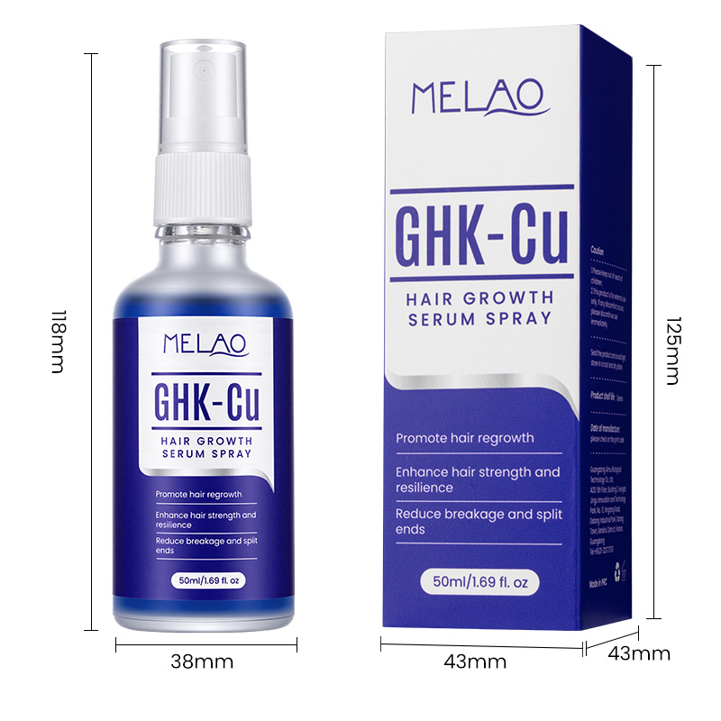 Spray sérum de croissance capillaire GHK-Cu 50 ml