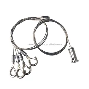 1.0 Mm High Quality And Low Price Stainless Steel Wire Rope Sling Wire Rope Assembly Set With End Loop