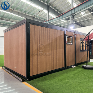 Cabane préfabriquée prête à vivre de 20/40 pieds avec deux <span class=keywords><strong>chambres</strong></span> et salle de bain complète pour Airbnb - Product Image 3