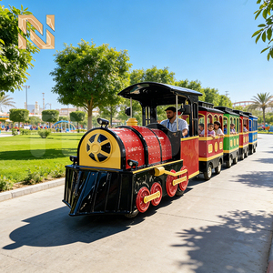 Train électrique sans rails Nova Rides à 24 places pour les parcs <span class=keywords><strong>d</strong></span>'attractions touristiques, train sans rails de grande envergure pour les excursions touristiques - Product Image 3