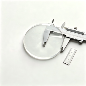 Protecteur de cadran de montre en verre saphir synthétique facetté sur mesure avec bordure à facettes - Product Image 4