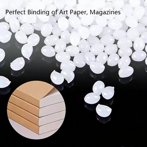 Adhesivo de Fusión en Caliente para Encuadernación de Libros, Super Fuerte, Blanco Transparente, Pegamento para Encuadernación de Libros para Papel de Arte - Product Image 2
