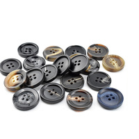 Kancing Jahit Resin Harga Murah Bulat 4 Lubang untuk Jas