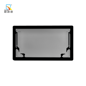 <span class=keywords><strong>Moustiquaire</strong></span> pare-soleil pour fenêtre de camping-car à suspension supérieure en acrylique à angle droit avec cadre en aluminium noir, vente directe usine Yongan - Product Image 1