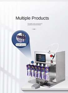 Máquinas de Llenado Semiautomáticas Digitales Eléctricas para Bolsas con Boquilla, para Sopa Caliente, Miel, Agua, Bebidas, Leche - Product Image 6