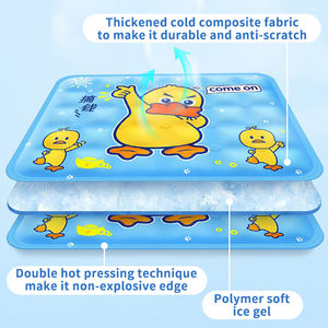 Werkseitig wasch bare wasserdichte Hunde und Katzen Kühl matte Pet Training Pads Fütterung matte - Product Image 3