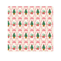 Tapis de mahjong sur le thème de Noël - Imprimé de manière claire, silencieux et imperméable avec un matériau en caoutchouc. Plusieurs styles disponibles.